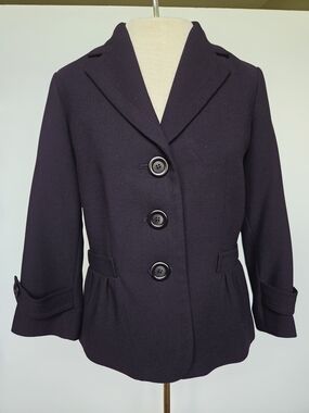 Talbots Black Blazer Size-8P